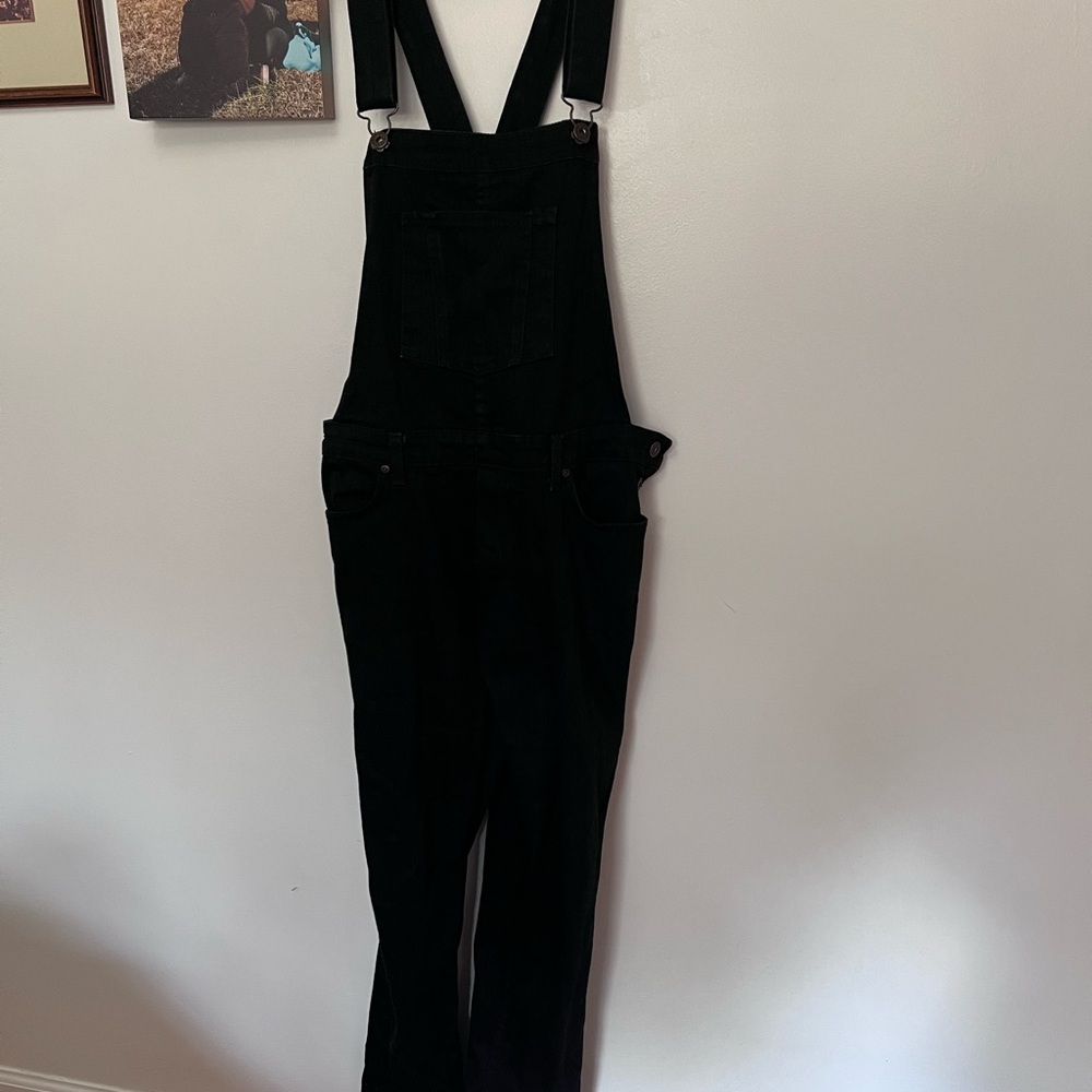 Japanese Denim black overalls